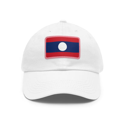 Laos Leather Patch Hat