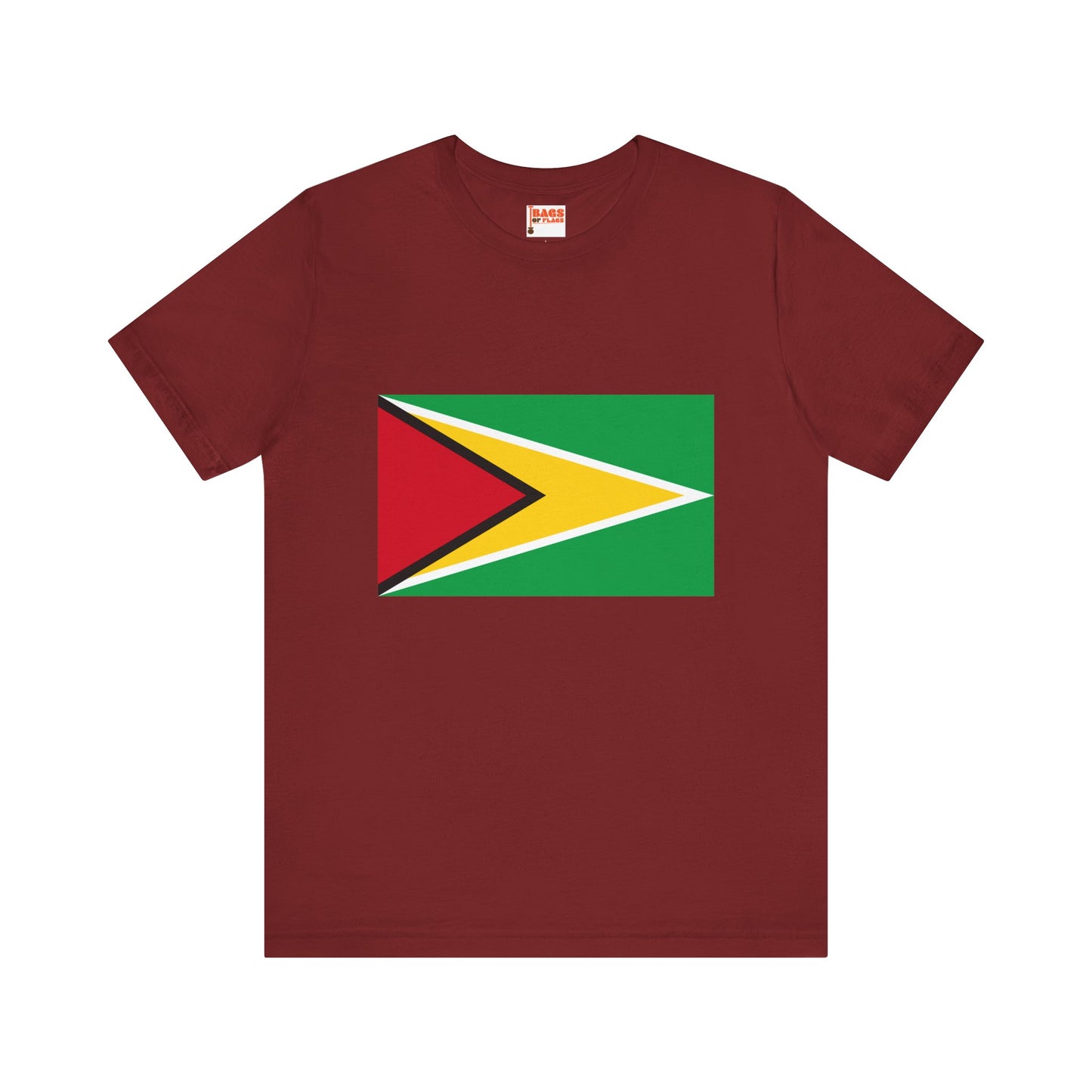 Guyana Flag on T-shirt