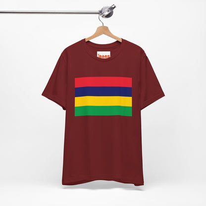 Mauritius Flag on T-shirt