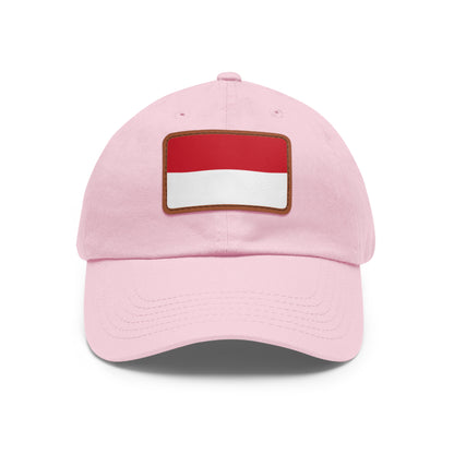 Monaco Leather Patch Hat