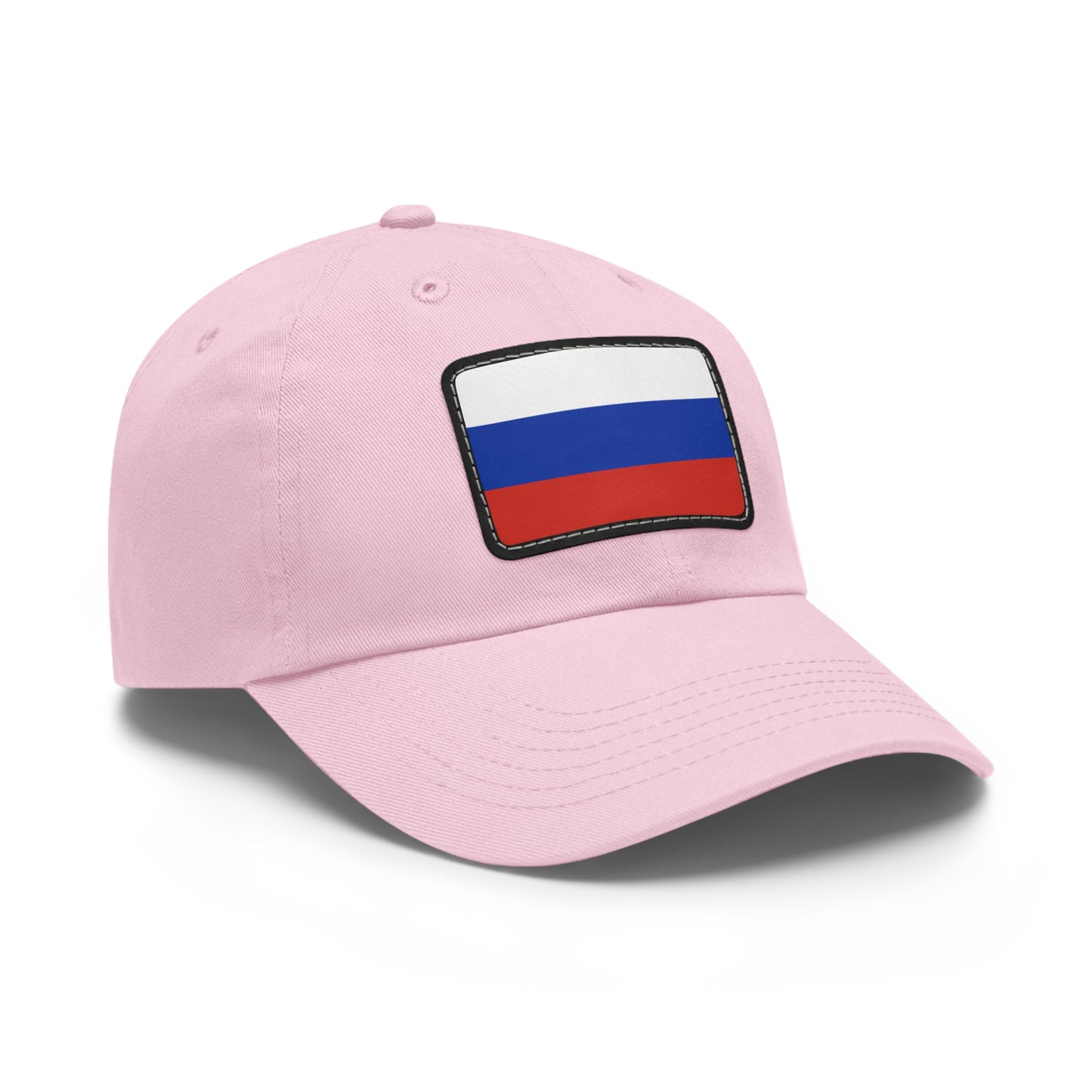 Russia Leather Patch Hat