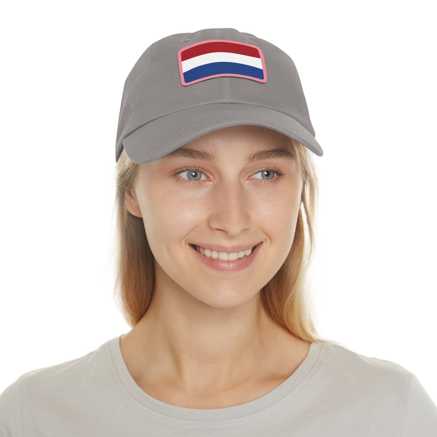 Netherlands Leather Patch Hat