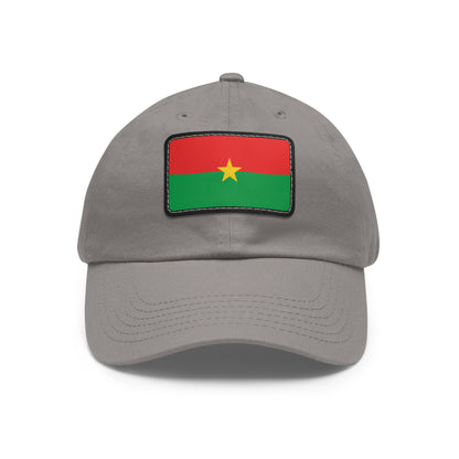 Burkina Faso Leather Patch Hat