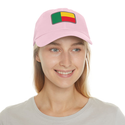 Benin Leather Patch Hat