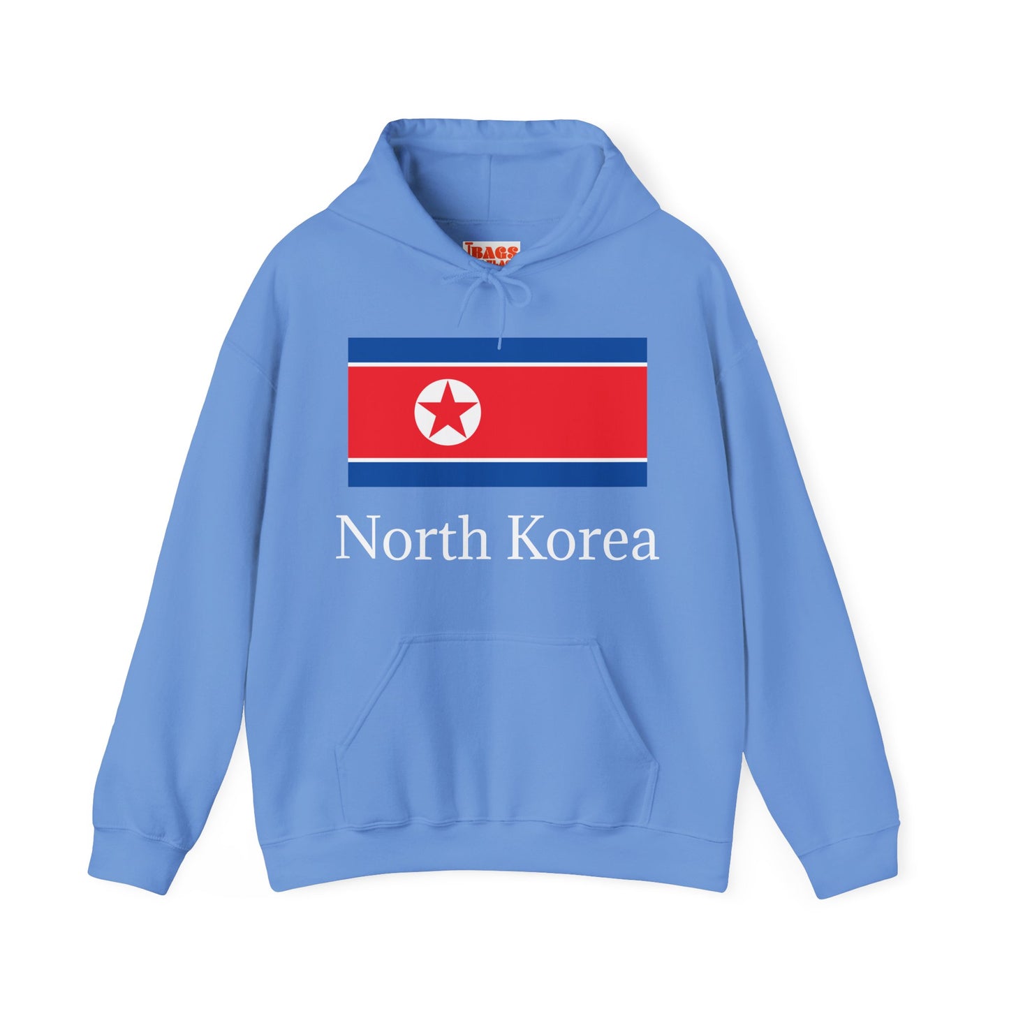 North Korea Flag Hoodies