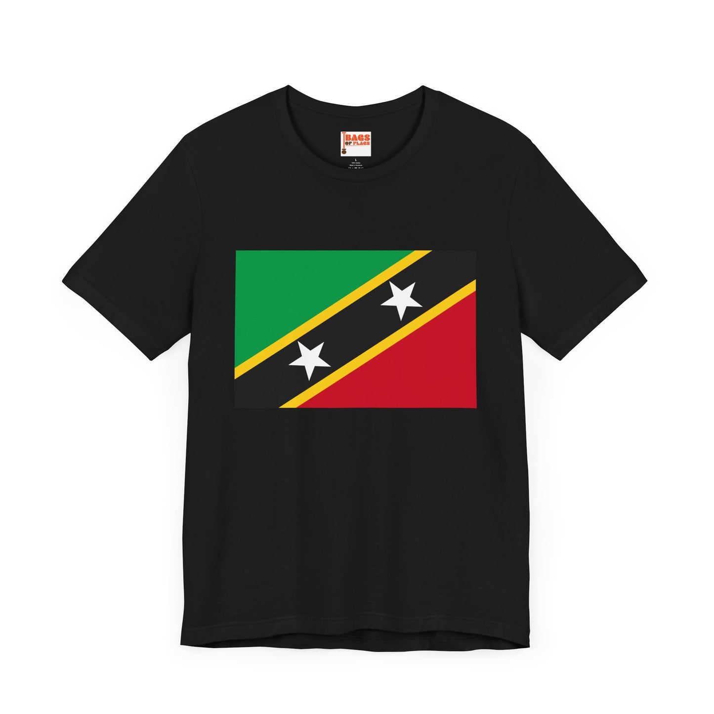 Saint Kitts and Nevis Flag on T-shirt