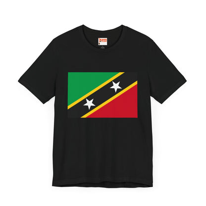 Saint Kitts and Nevis Flag on T-shirt