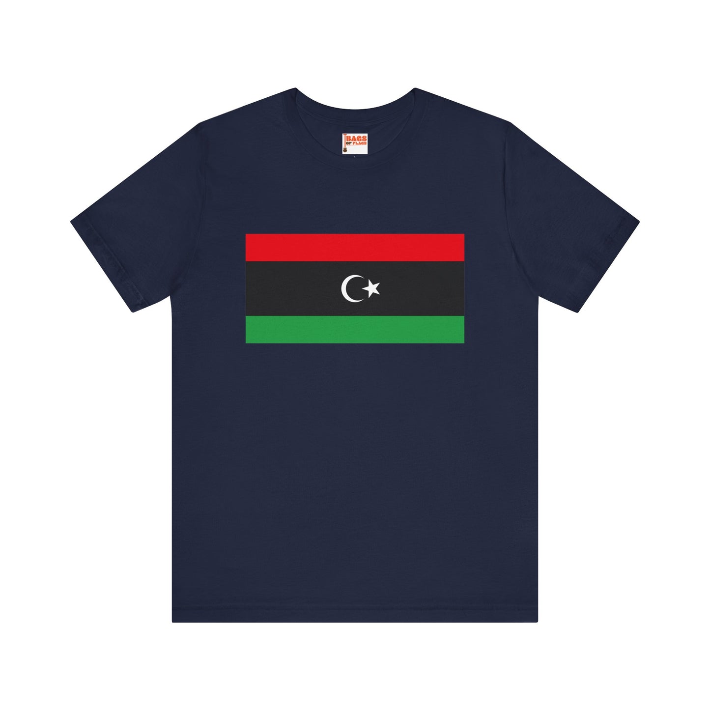 Libya Flag on T-shirt