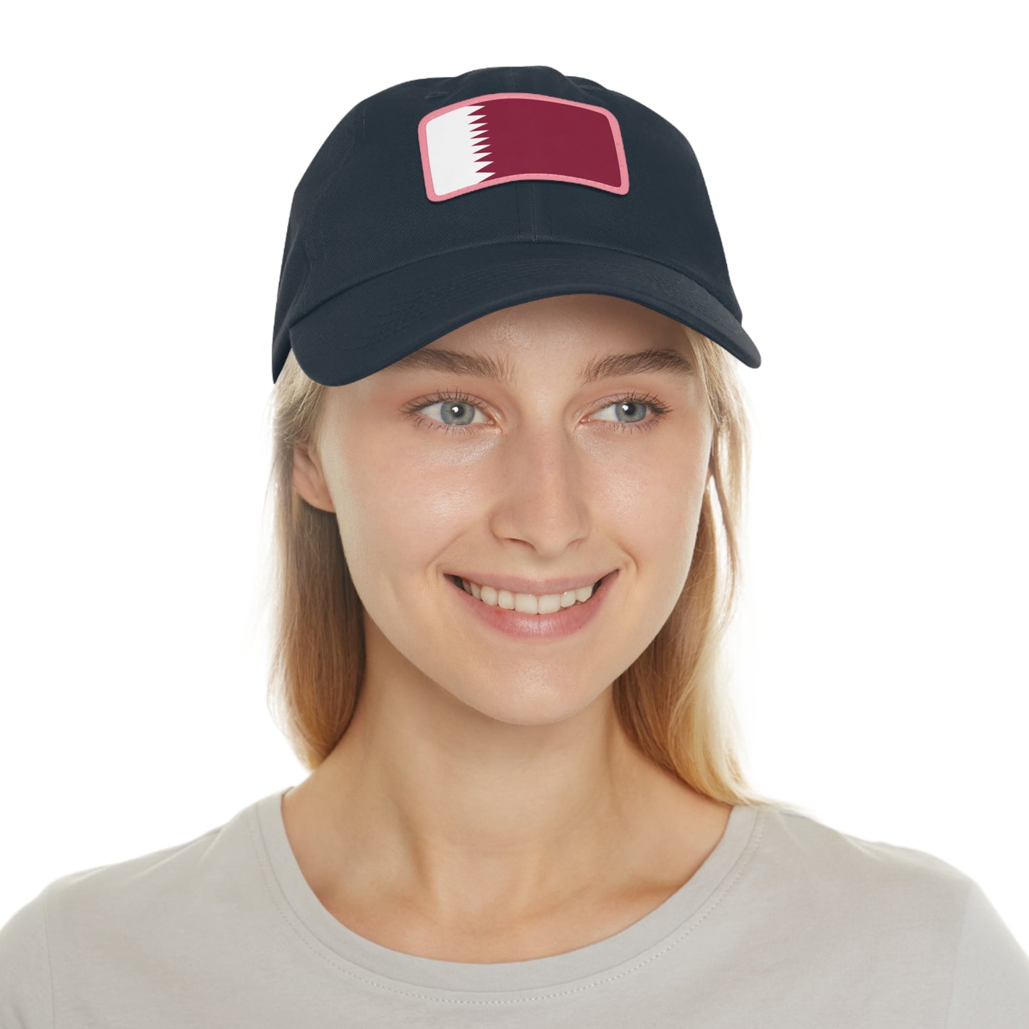 Qatar Leather Patch Hat