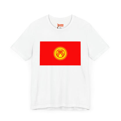 Kyrgyzstan Flag on T-shirt