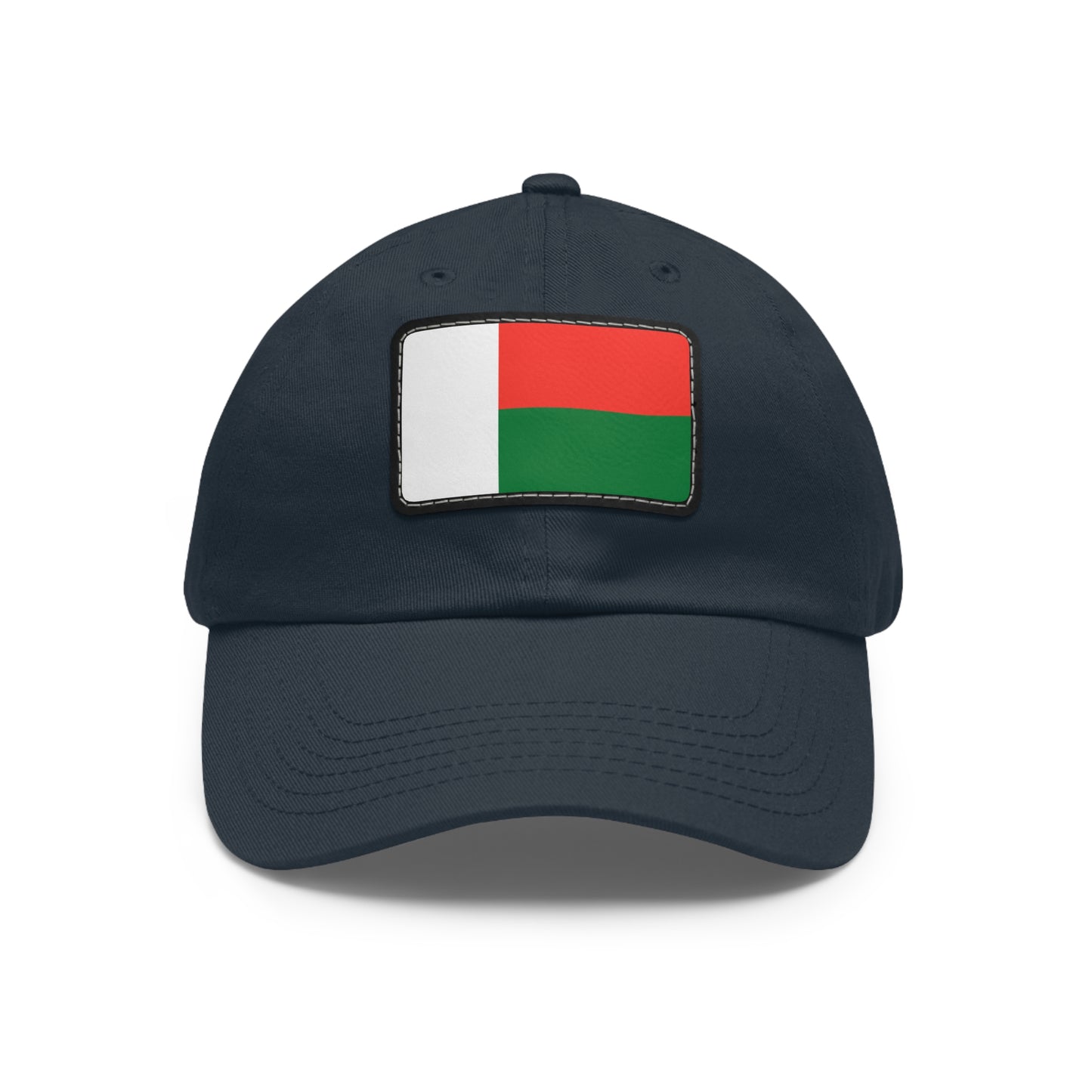 Madagascar Leather Patch Hat