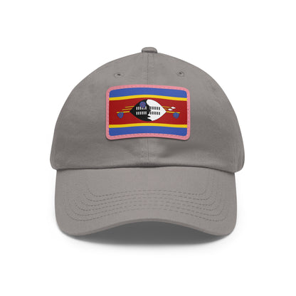 Eswatini Leather Patch Hat