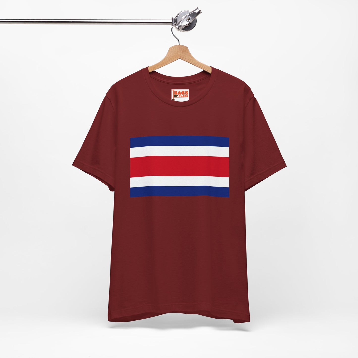 Costa Rica Flag on T-shirt