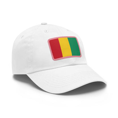 Guinea Leather Patch Hat