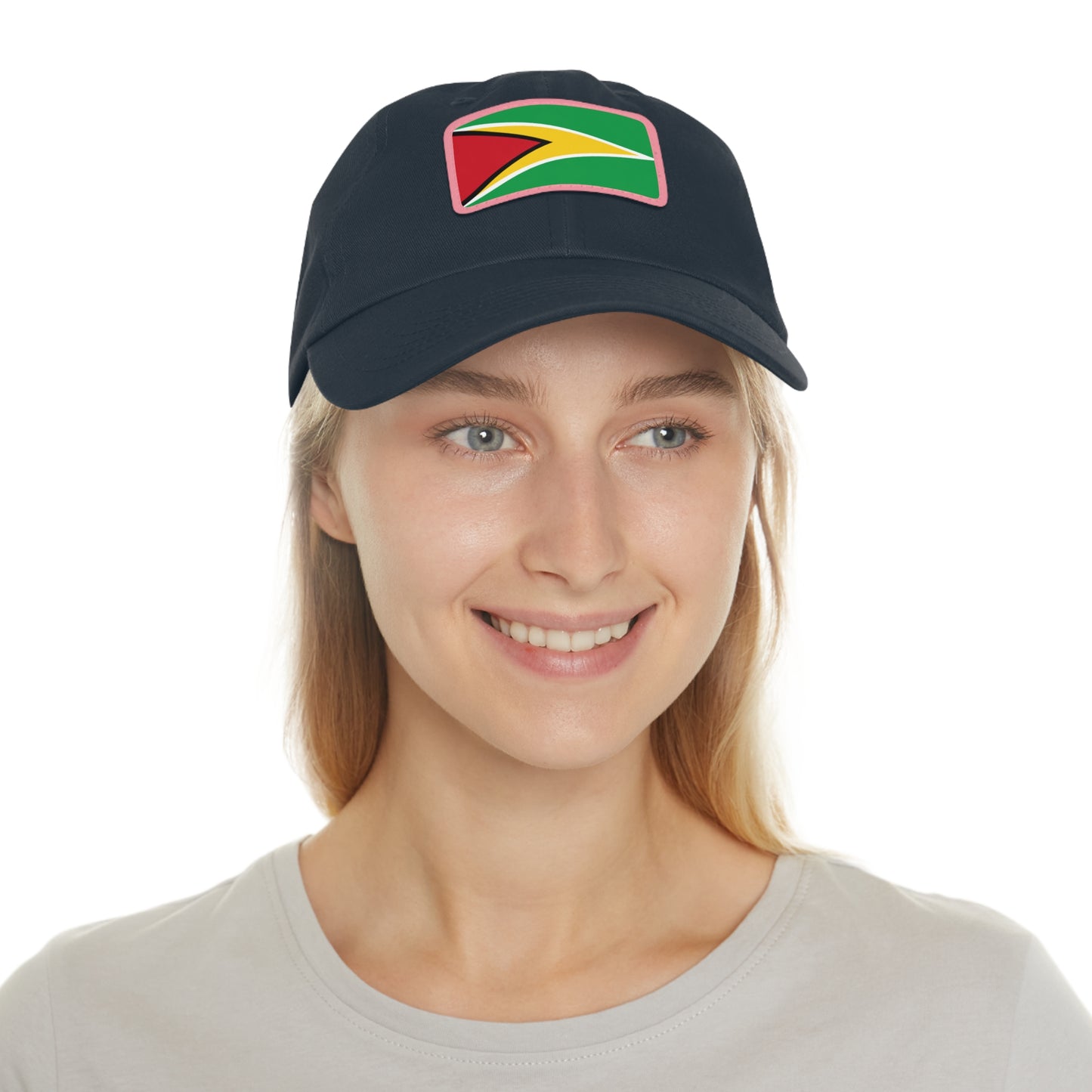 Guyana Leather Patch Hat