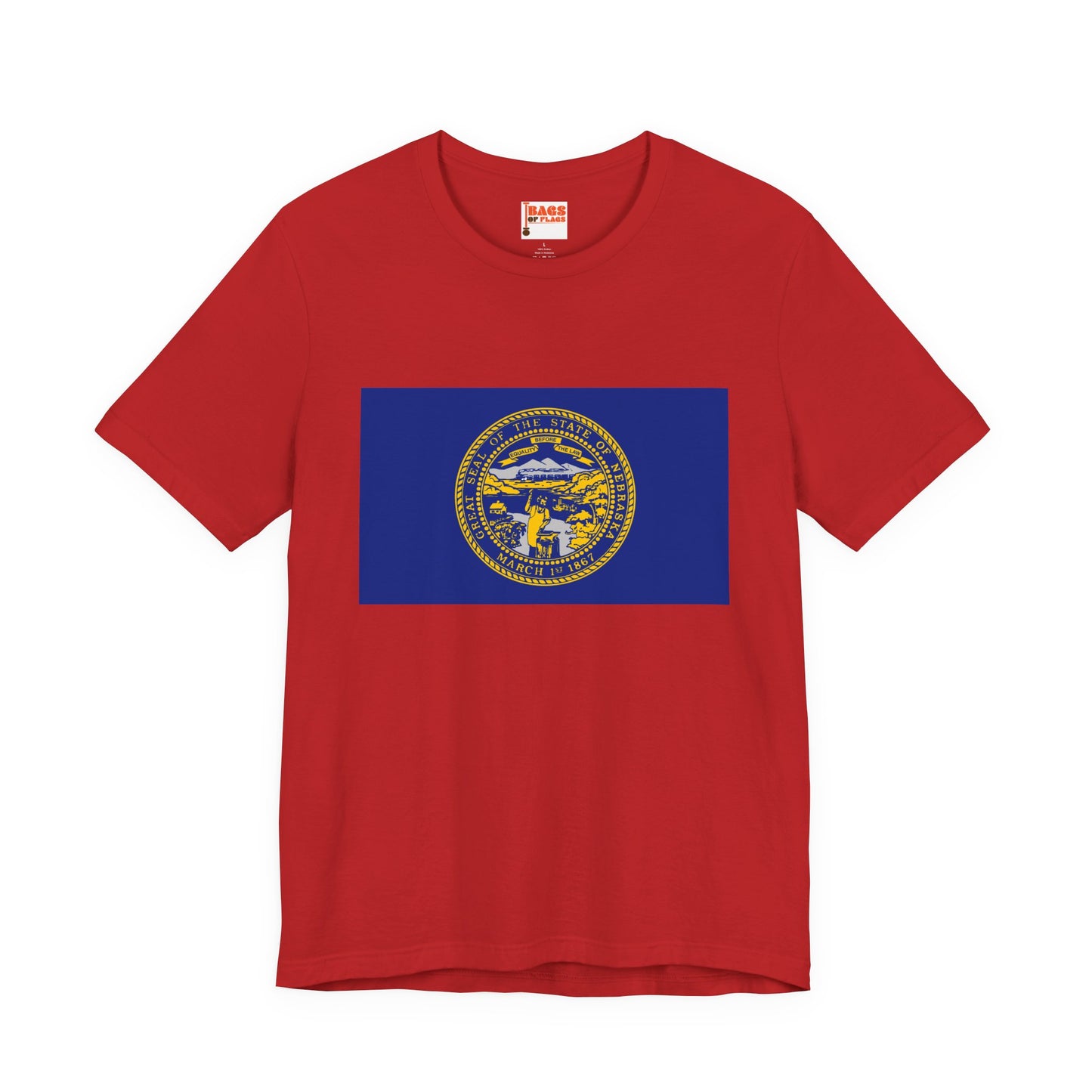 Nebraska Flag T-shirts