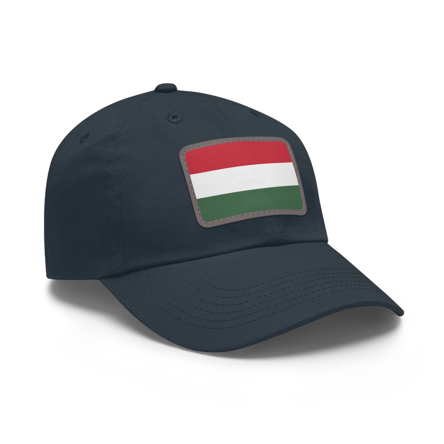 Hungary Leather Patch Hat