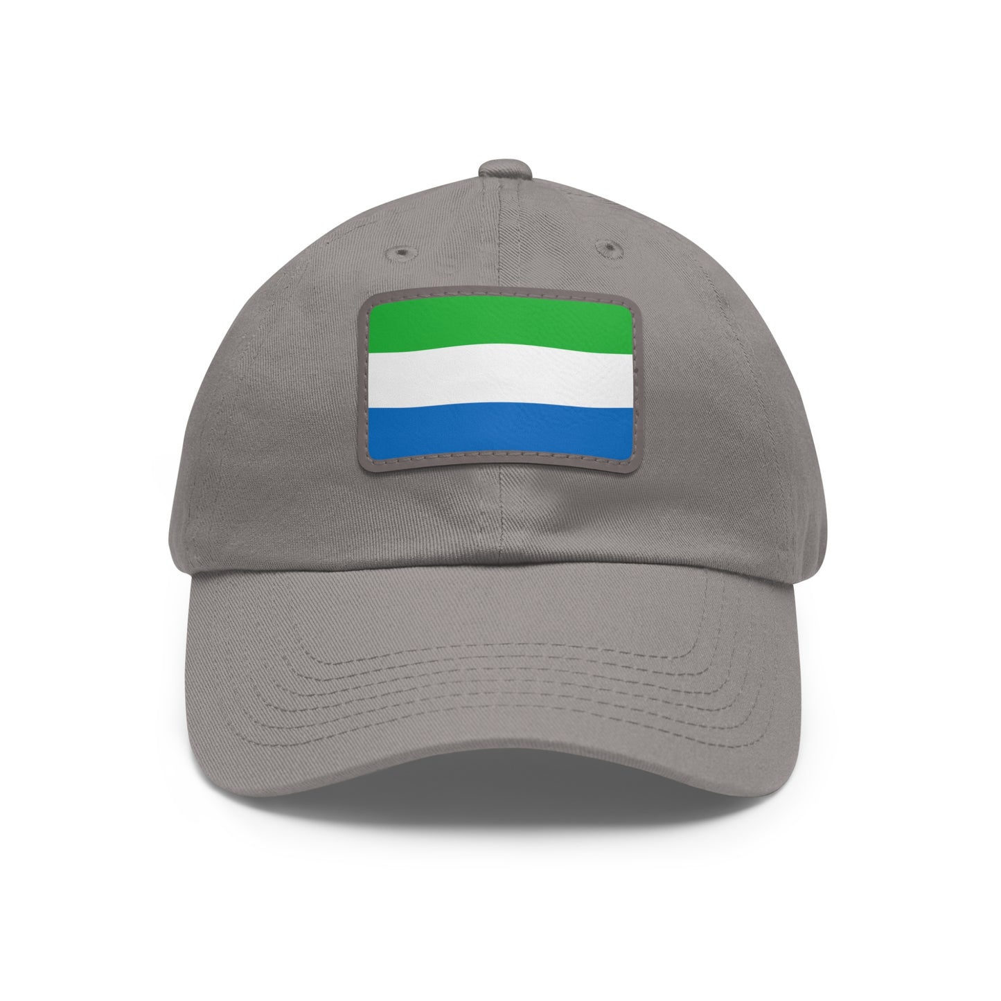 Sierra Leone Leather Patch Hat