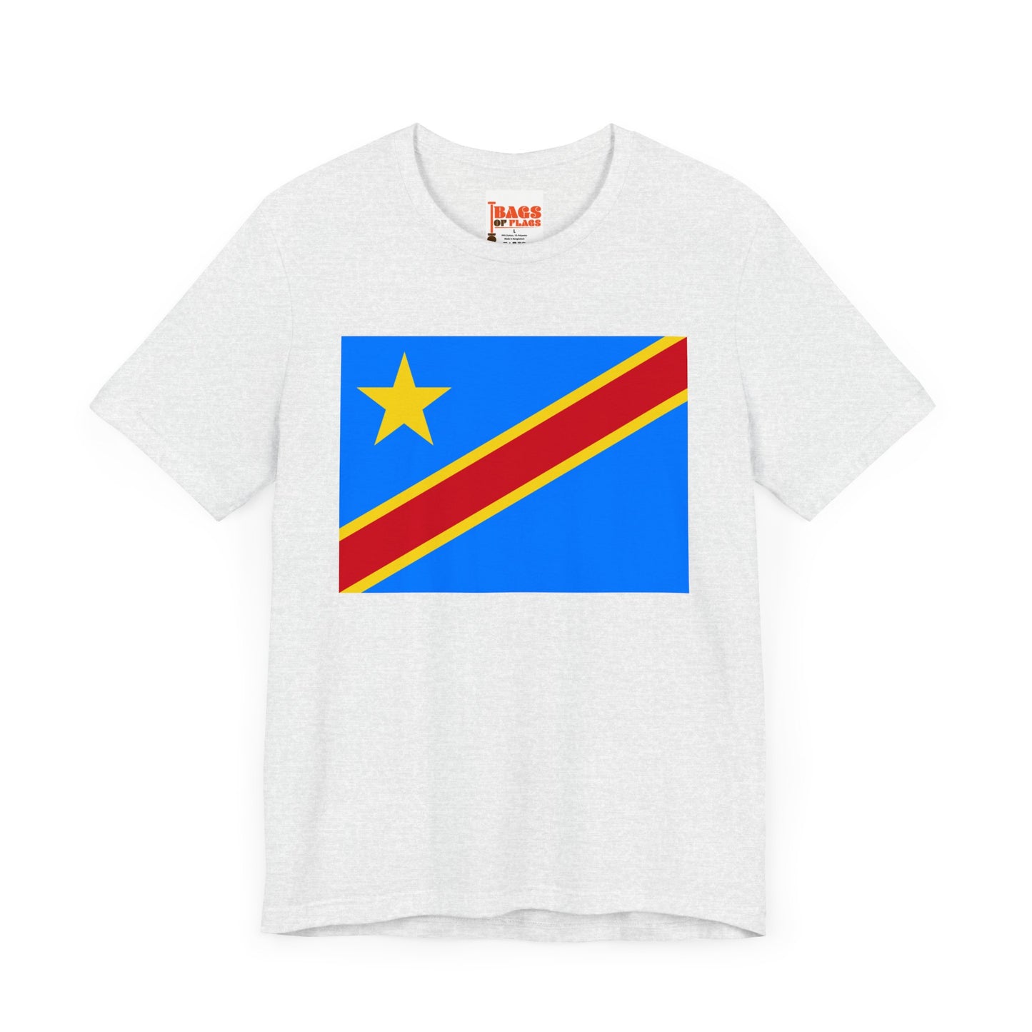 Democratic Republic of Congo Flag on T-shirt