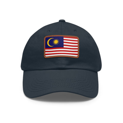 Malaysia Leather Patch Hat