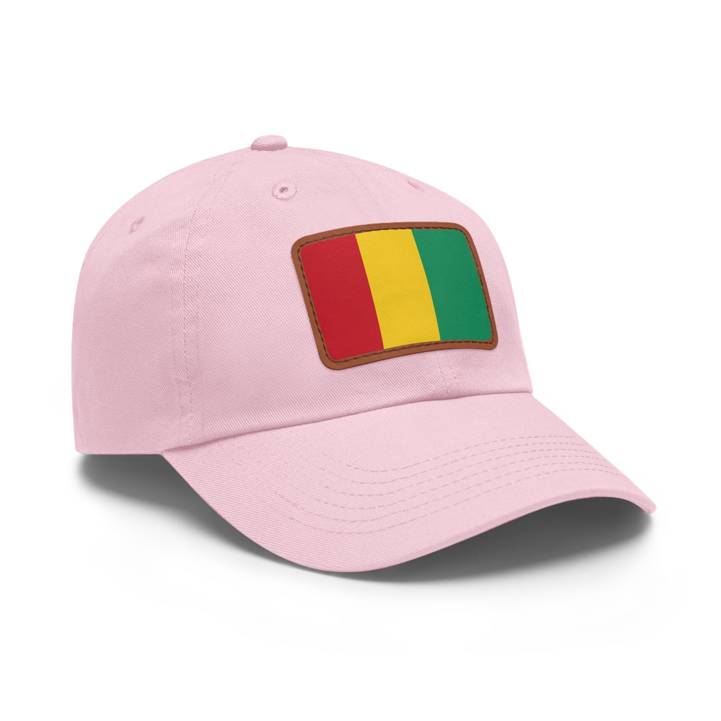 Guinea Leather Patch Hat