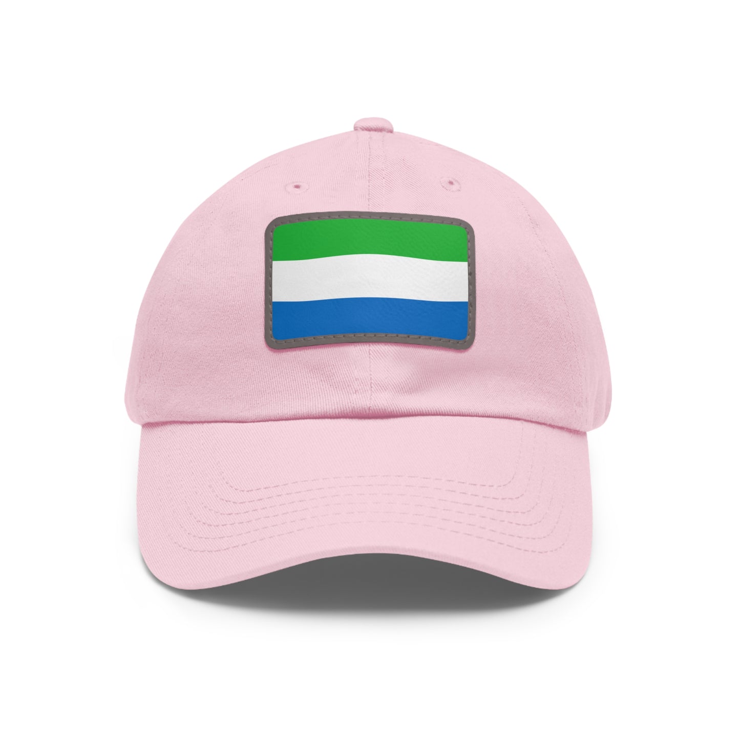 Sierra Leone Leather Patch Hat