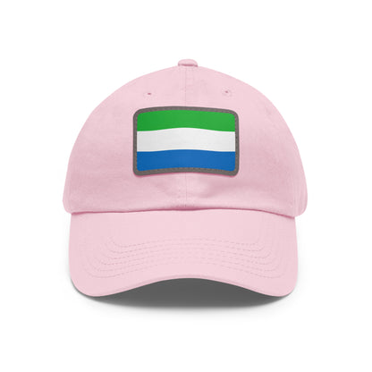 Sierra Leone Leather Patch Hat