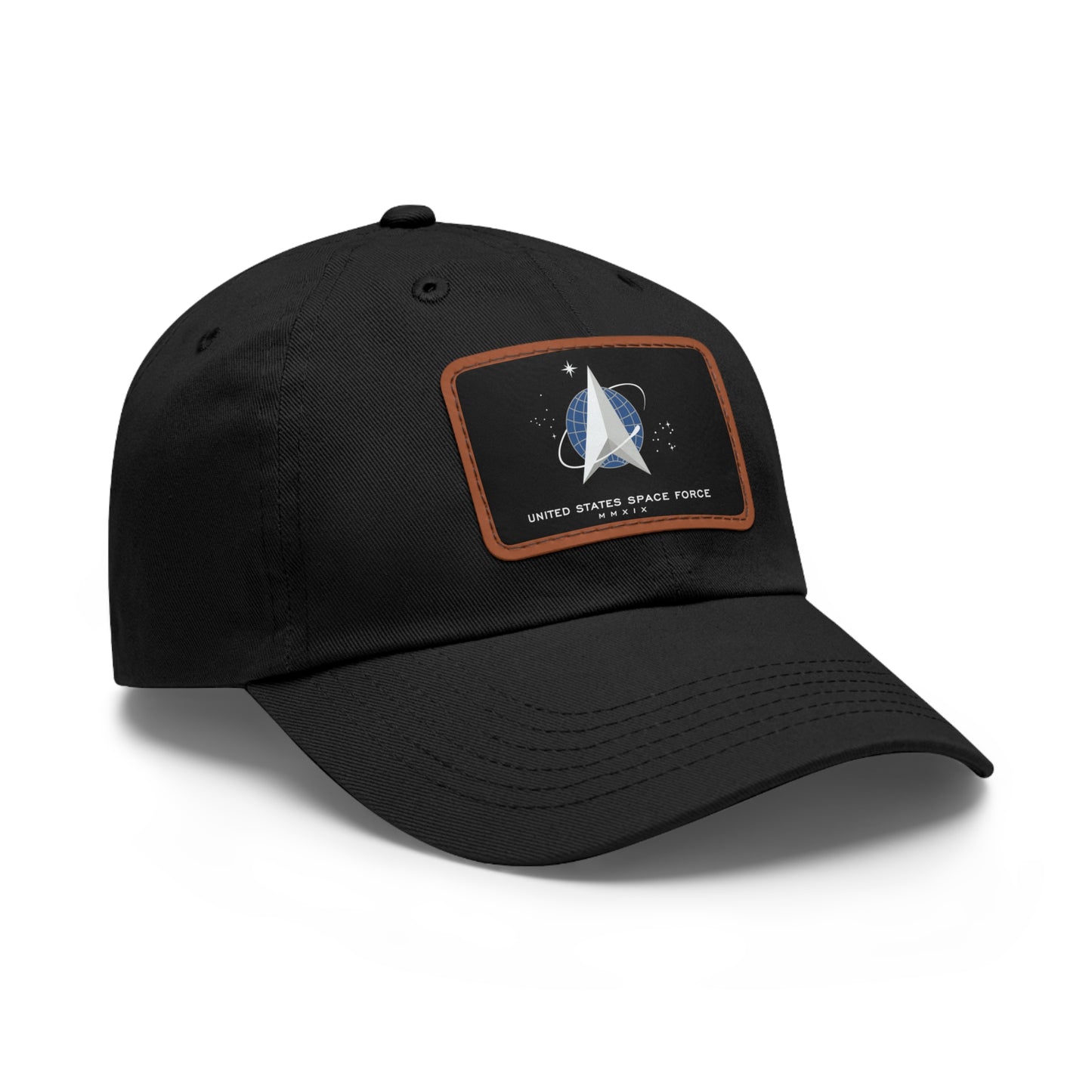 US Space Force Leather Patch Hat