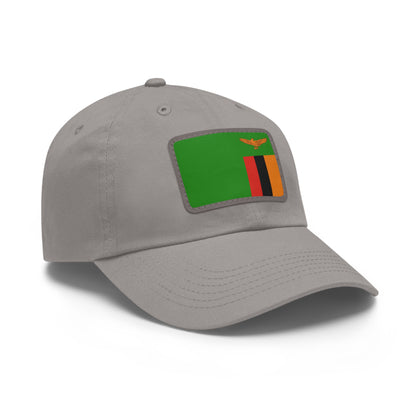 Zambia Leather Patch Hat