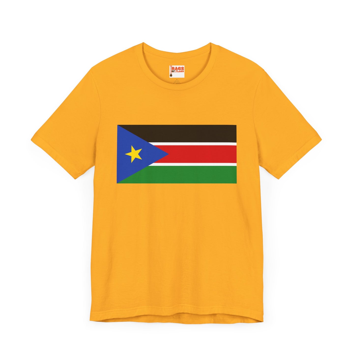 South Sudan Flag on T-shirt