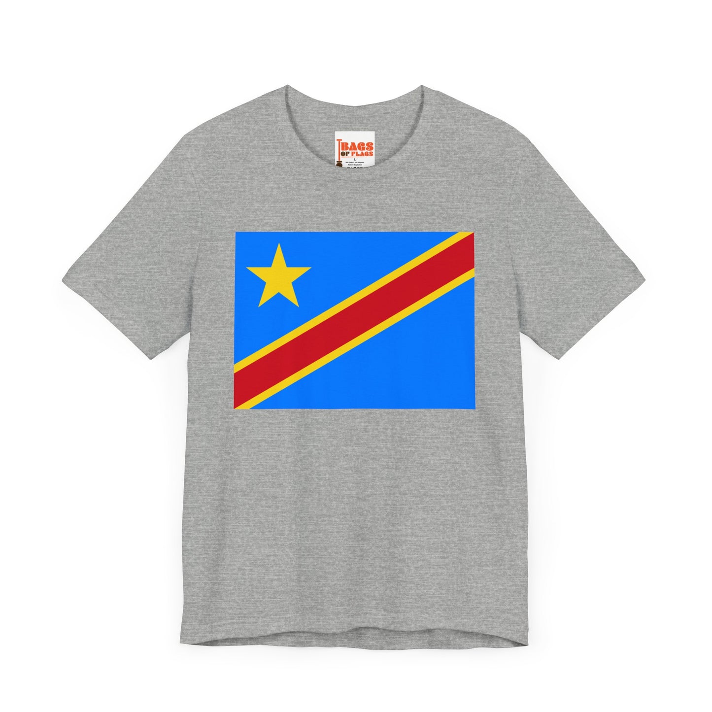 Democratic Republic of Congo Flag on T-shirt