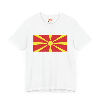 North Macedonia Flag on T-shirt