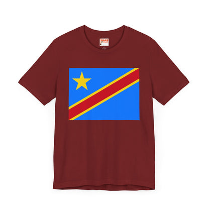 Democratic Republic of Congo Flag on T-shirt