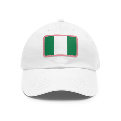 Nigeria Leather Patch Hat