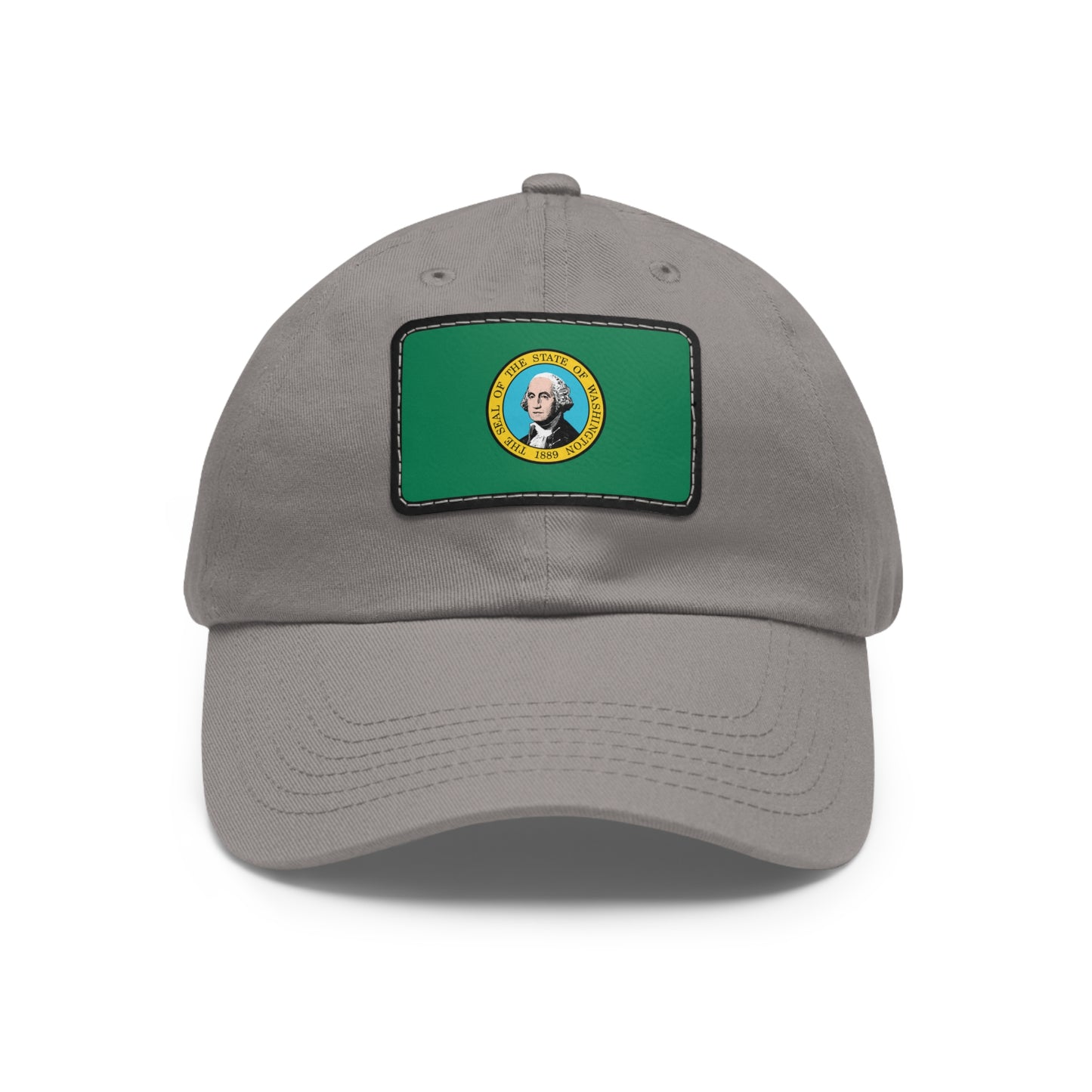 Washington Leather Patch Hat