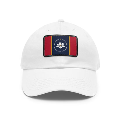 Mississippi Leather Patch Hat