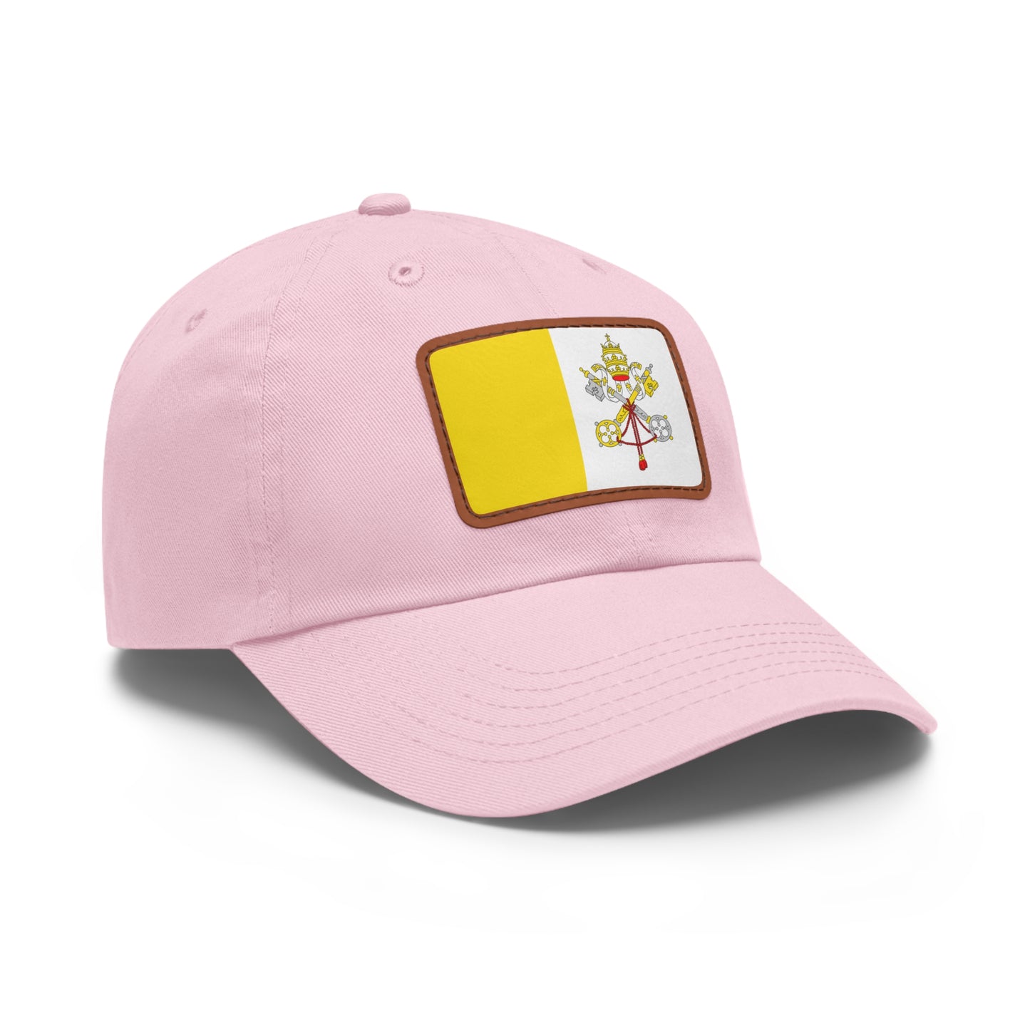 Vatican City Leather Patch Hat