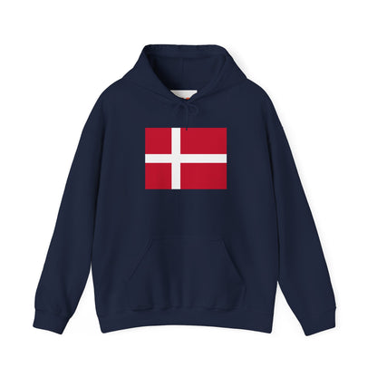 Denmark Flag Hoodies