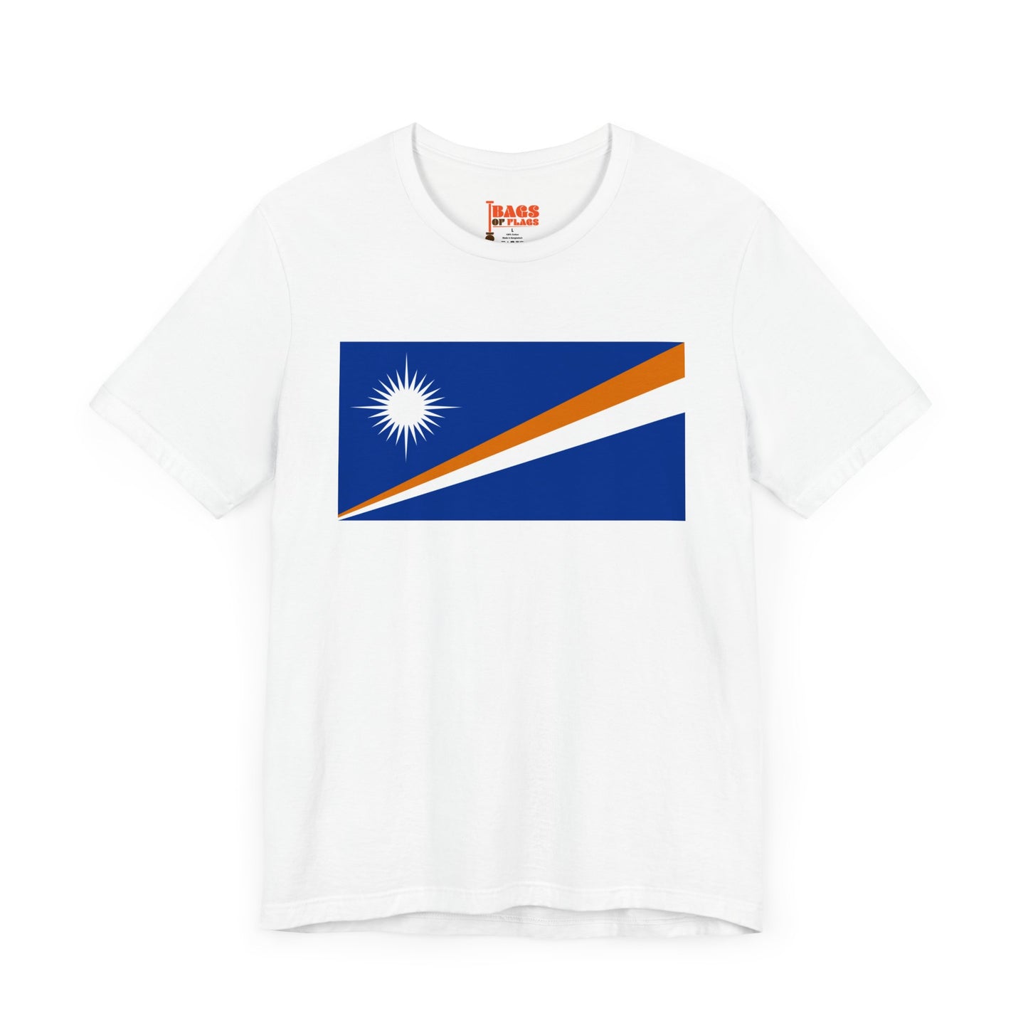 Marshall Islands Flag on T-shirt