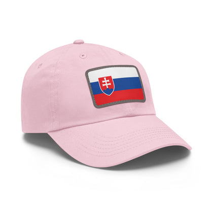 Slovakia Leather Patch Hat
