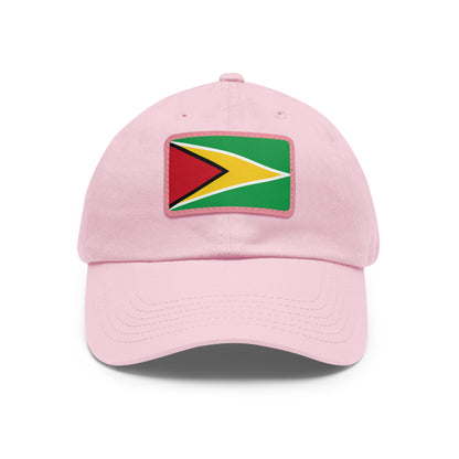 Guyana Leather Patch Hat