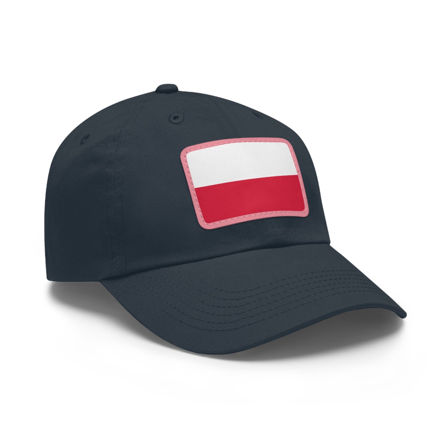 Poland Leather Patch Hat