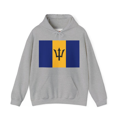 Barbados Flag on Hoodie