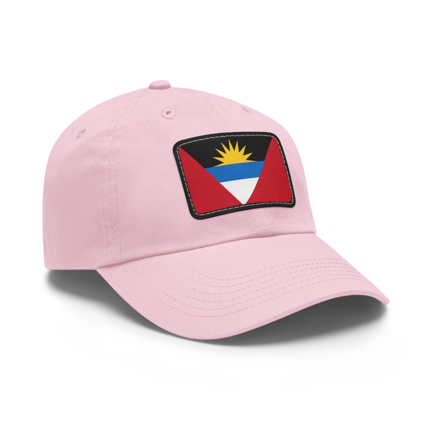 Antigua and Barbuda Leather Patch Hat