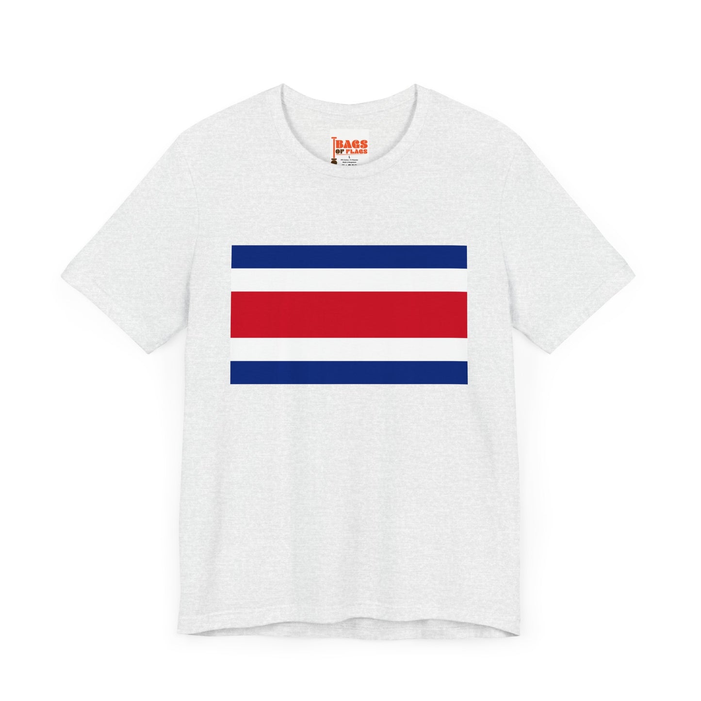 Costa Rica Flag on T-shirt