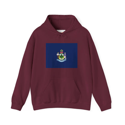 Maine Flag Hoodies