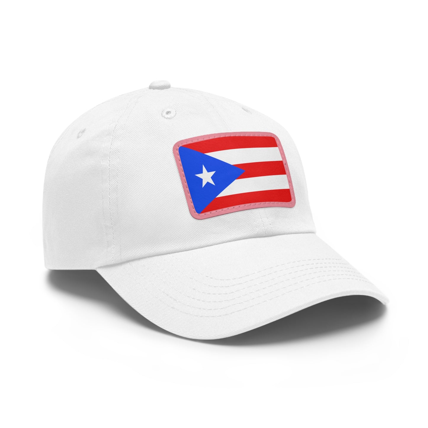 Puerto Rico Leather Patch Hat
