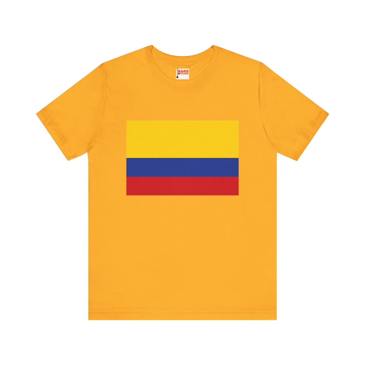 Colombia Flag on T-shirt