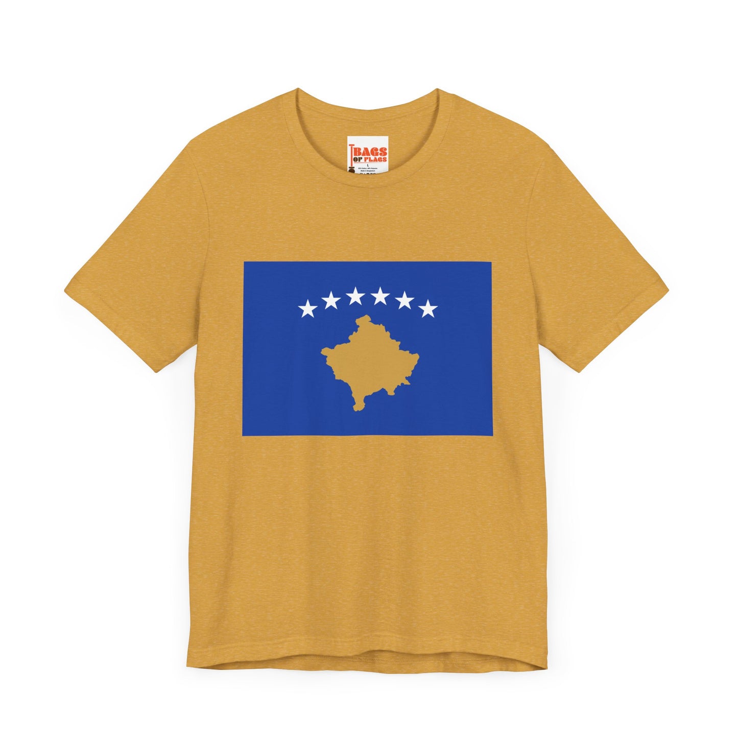 Kosovo Flag on T-shirt