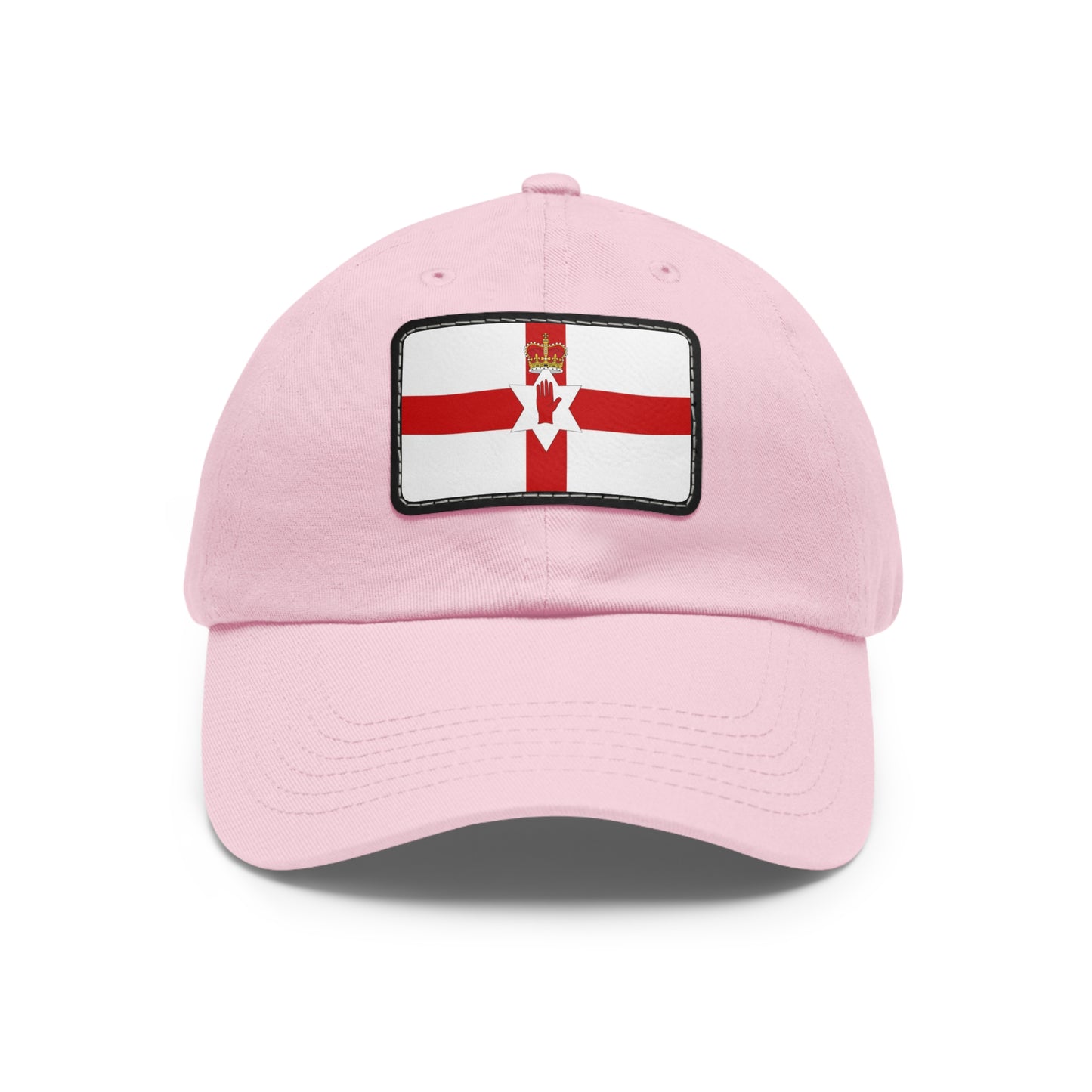 Northern Ireland Leather Patch Hat